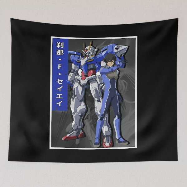 Item preview, Setsuna F. Seiei anime robot poster designed and sold by MuriloDias1458.