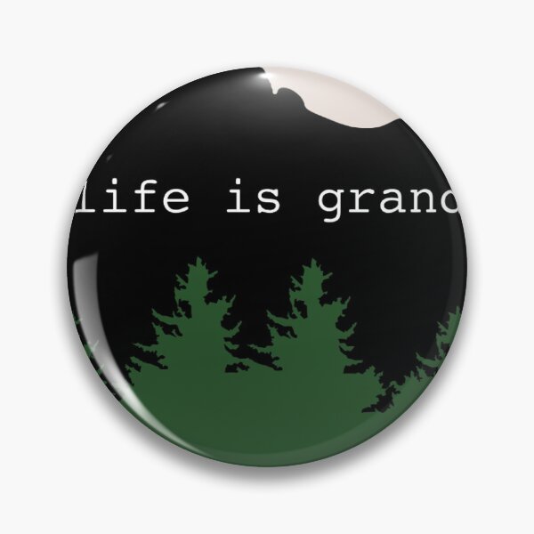 Item preview, life is grand (tetons) designed and sold by nicoliz.