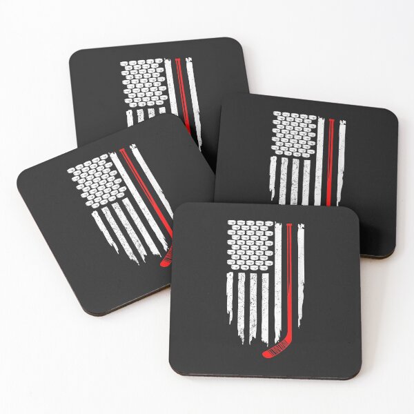 Artikelvorschau, Patriotic Hockey Flag for Hockey Fans entworfen und verkauft von Donnie56441.