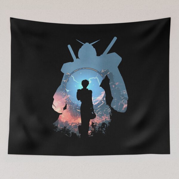 Item preview, Amuro Ray anime robot sticker designed and sold by MuriloDias1458.
