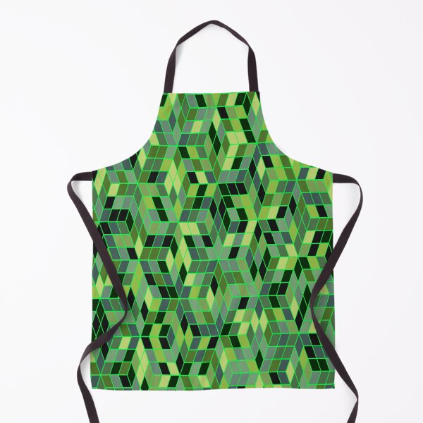 Item preview, Green Geometric Shapes designed and sold by storyboxdesigns.