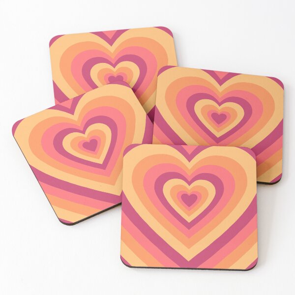 Item preview, HIBISCUS PINK HEART PATTERN designed and sold by Loona7.