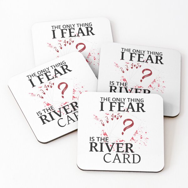 Item preview, The Only Thing I Fear Is The River T-shirt, Funny Poker Shirt, Casino Shirt, Poker Player Gift, Poker Tee Women, Gambling T-shirt designed and sold by Djikou.