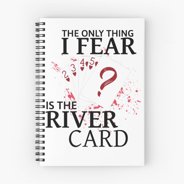 Item preview, The Only Thing I Fear Is The River T-shirt, Funny Poker Shirt, Casino Shirt, Poker Player Gift, Poker Tee Women, Gambling T-shirt designed and sold by Djikou.