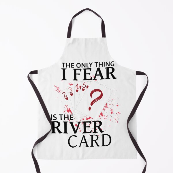 Item preview, The Only Thing I Fear Is The River T-shirt, Funny Poker Shirt, Casino Shirt, Poker Player Gift, Poker Tee Women, Gambling T-shirt designed and sold by Djikou.