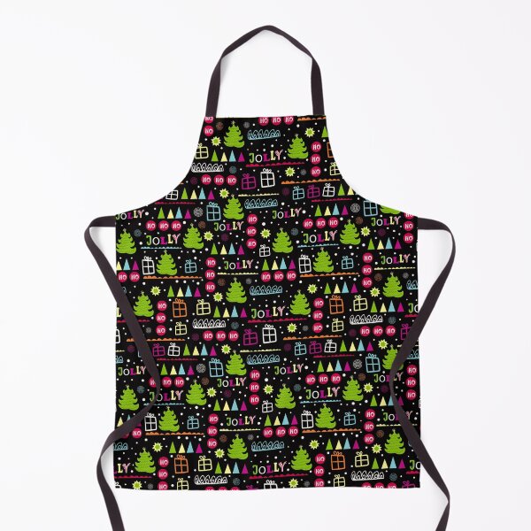 Item preview, Neon Christmas Trees and Presents designed and sold by storyboxdesigns.