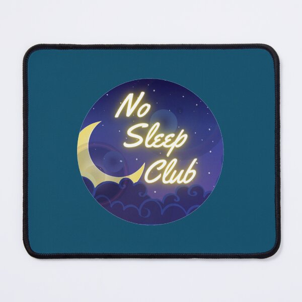 Item preview, Aesthetic Funny No Sleep Club Neon Night Sky designed and sold by Codelelincoln.