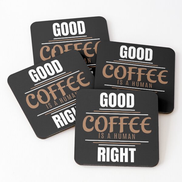 Item preview, Good coffee is a human right designed and sold by rp-art.