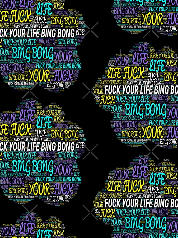 Disover Fu*k your life bing bong - Coney Island Quotes Leggings