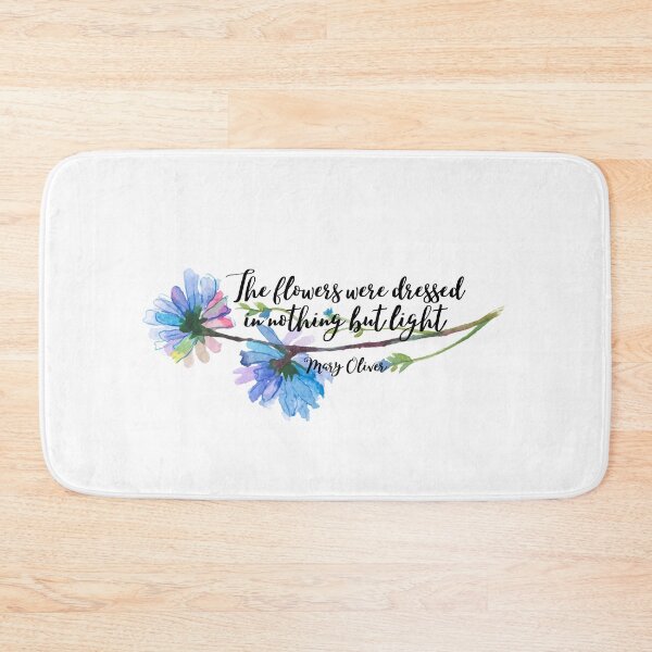 Item preview, The Flowers | Mary Oliver designed and sold by ArtistVenus.