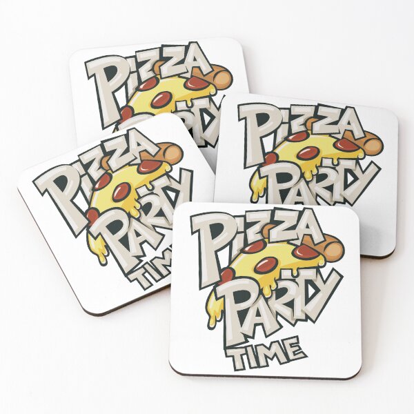 Item preview, Pizza party time vintage classic designed and sold by Indy Vintage.