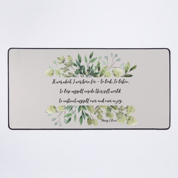 Item preview, Born for Joy | Mary Oliver designed and sold by ArtistVenus.