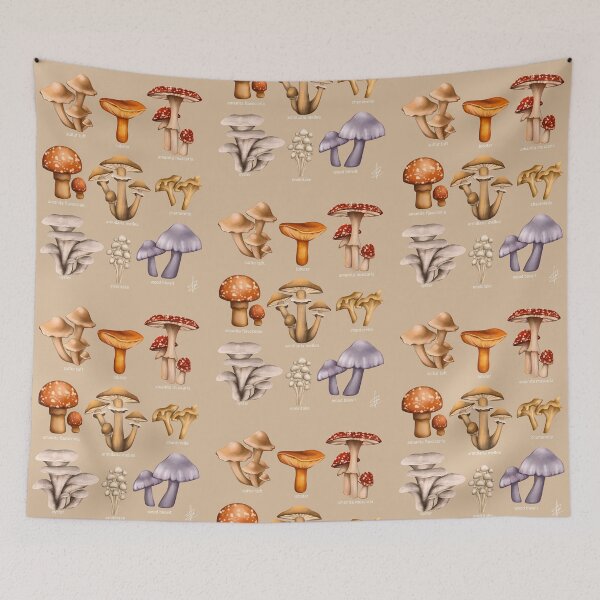 Item preview, Mushrooms designed and sold by celiabrand.