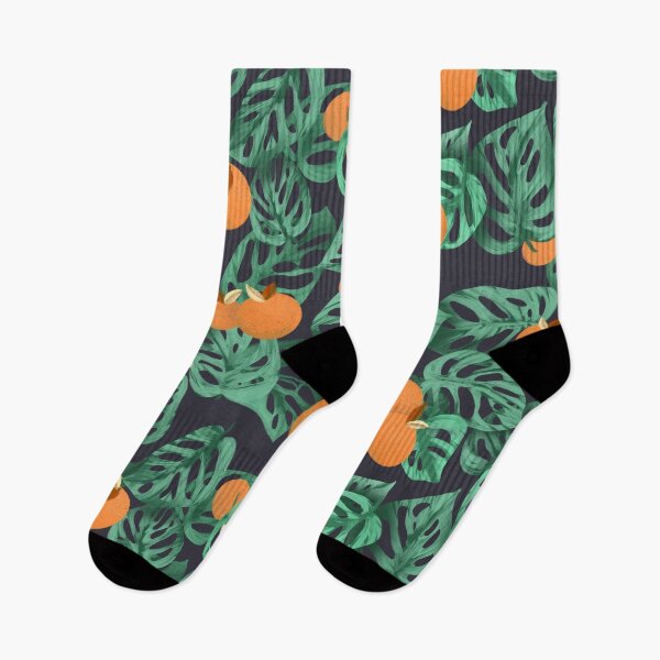 Item preview, Monstera adansonii & Orange designed and sold by homebyfaith.