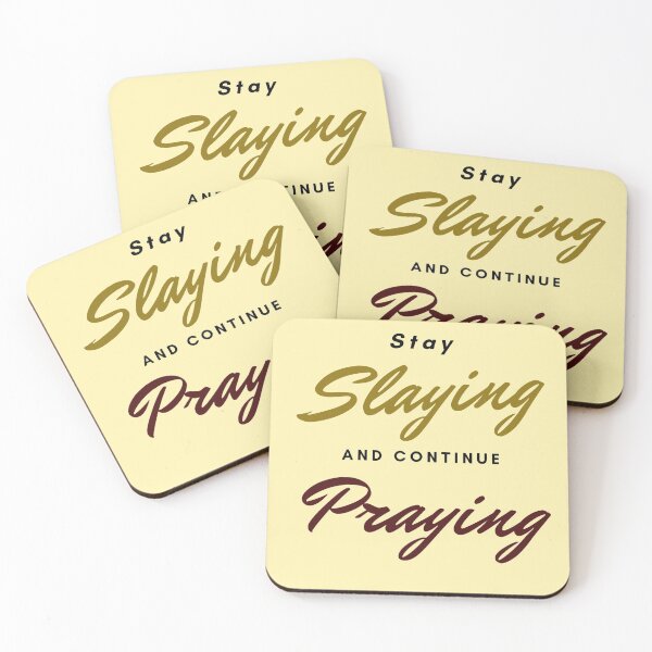 Item preview, Slaying and Praying designed and sold by L-I-E-Store.