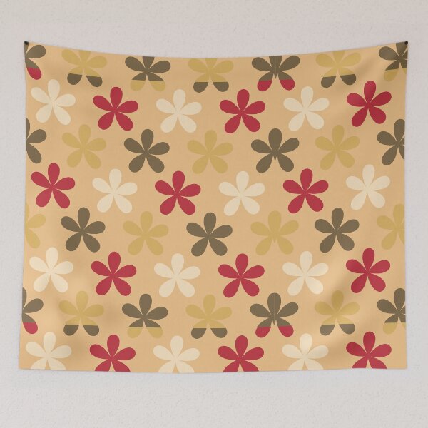 Item preview, RED FLOWER PATTERN designed and sold by Loona7.