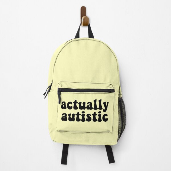 Item preview, Actually Autistic Retro Font Black Autism Awareness designed and sold by cashewdays.
