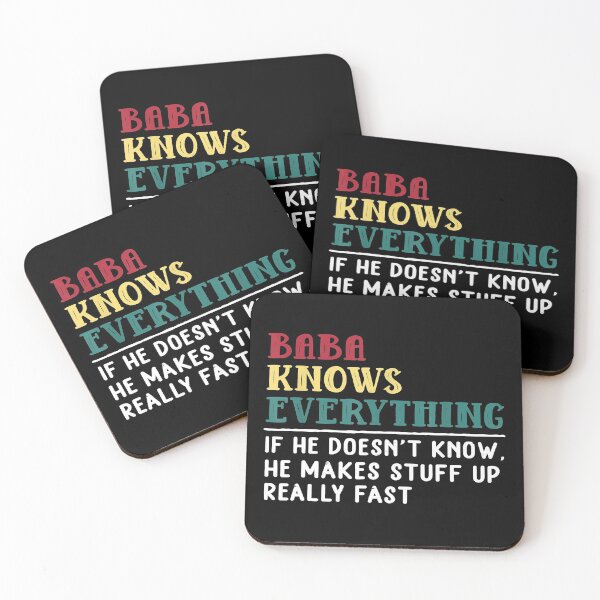 Item preview, Funny Baba know Everything Father's day gift for Grandfather  designed and sold by Andrea146.