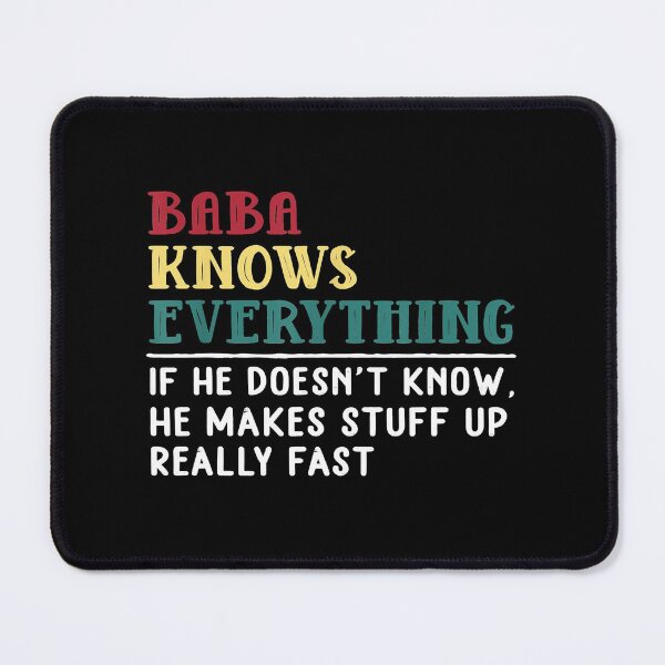 Item preview, Funny Baba know Everything Father's day gift for Grandfather designed and sold by Andrea146.