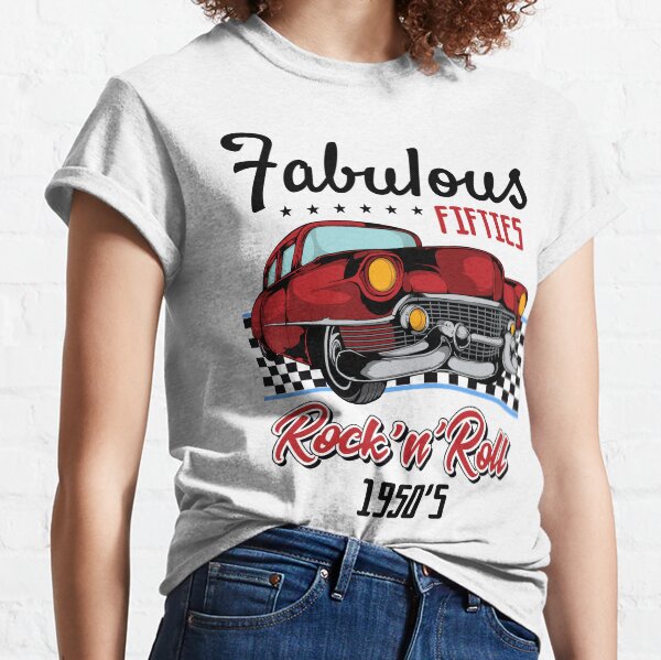 Rockabilly T-Shirt The 50's Rock And Roll The Hop Drive Thru Fiftie's Rockers 