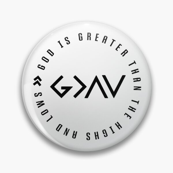 Item preview, God is Greater Than The Highs and Lows designed and sold by miraipa.