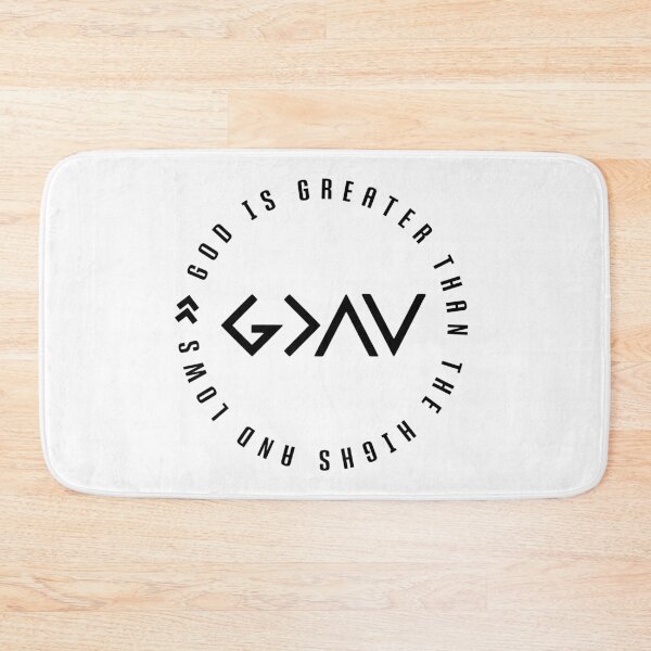 Item preview, God is Greater Than The Highs and Lows designed and sold by miraipa.