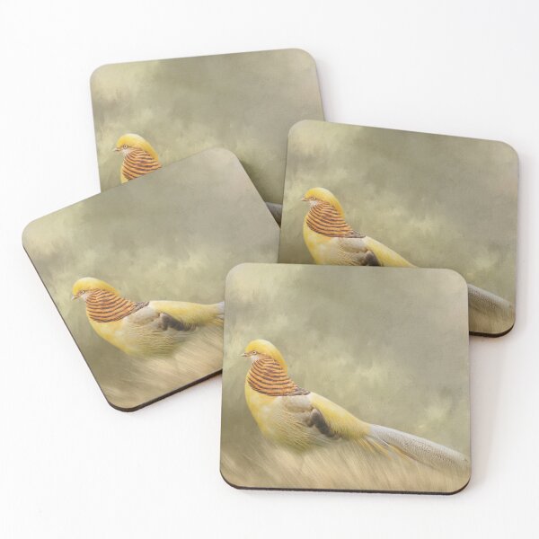 Item preview, Yellow Golden Pheasant designed and sold by Elisabeth Lucas.