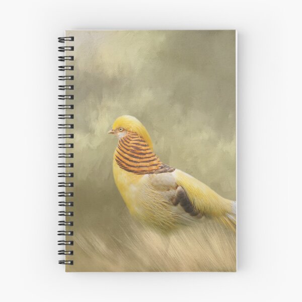 Item preview, Yellow Golden Pheasant designed and sold by Elisabeth Lucas.