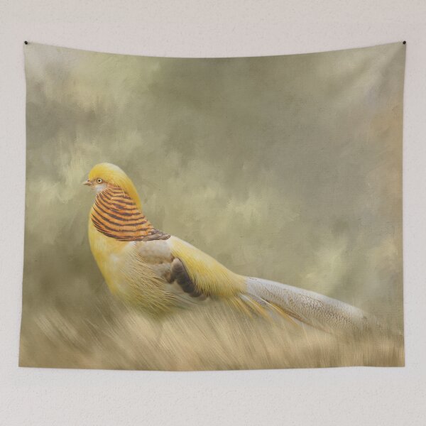 Item preview, Yellow Golden Pheasant designed and sold by Elisabeth Lucas.