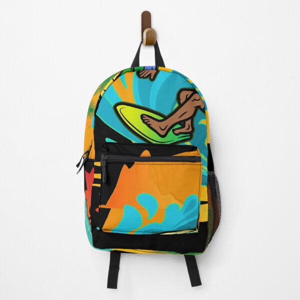 Item preview, Surfing With My Surfboard designed and sold by my-green-gecko.