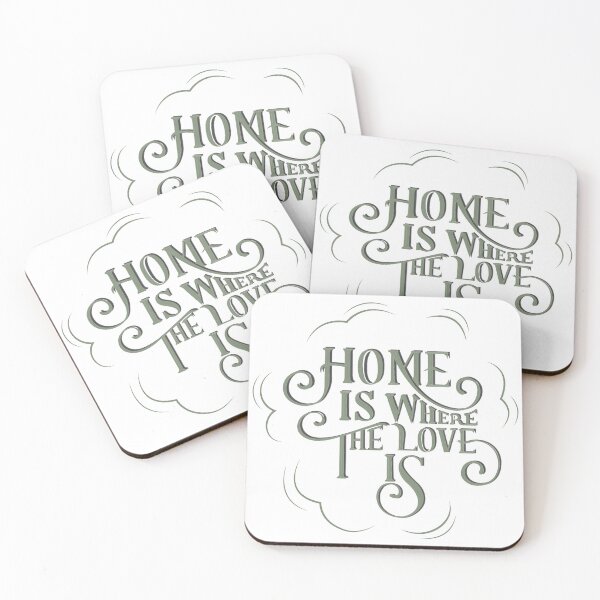 Item preview, Home is where the love is designed and sold by BeeMeCreative.