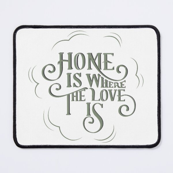 Item preview, Home is where the love is designed and sold by BeeMeCreative.