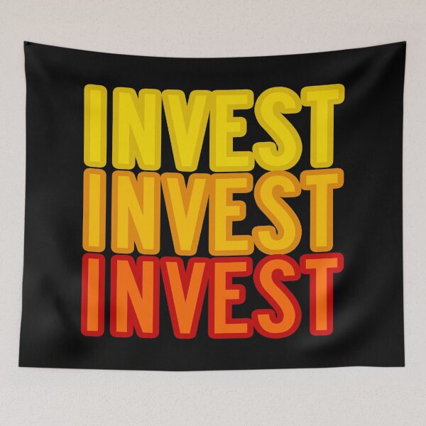 Item preview, Invest, Invest, and Invest Some More designed and sold by voltzandvoices.