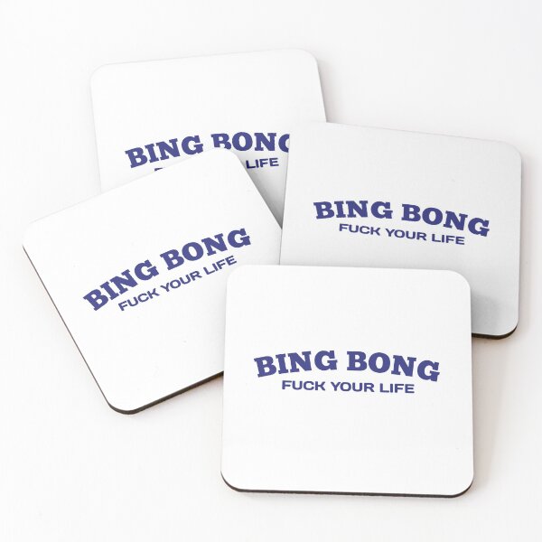 Item preview, Fu*k your life bing bong - BingBong Meme designed and sold by Delandor.