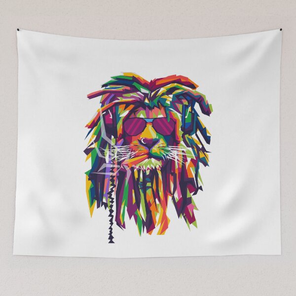 Item preview, Modern Lion on WPAP POP ART STYLE designed and sold by arrasign.