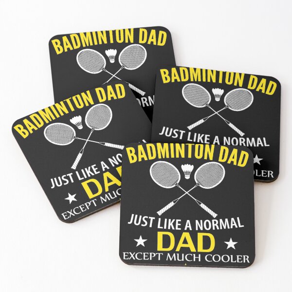 Item preview, Funny Im A Badminton Dad Like A Normal  Just Much Cooler  designed and sold by Jackiedaytonan.