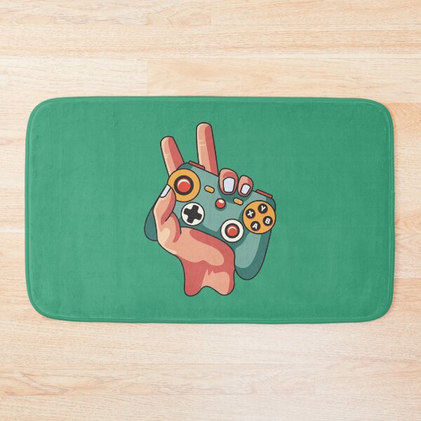 Item preview,  gaming with joy stick emblem modern  designed and sold by bhavdip.
