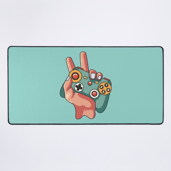 Item preview,  gaming with joy stick emblem modern  designed and sold by bhavdip.