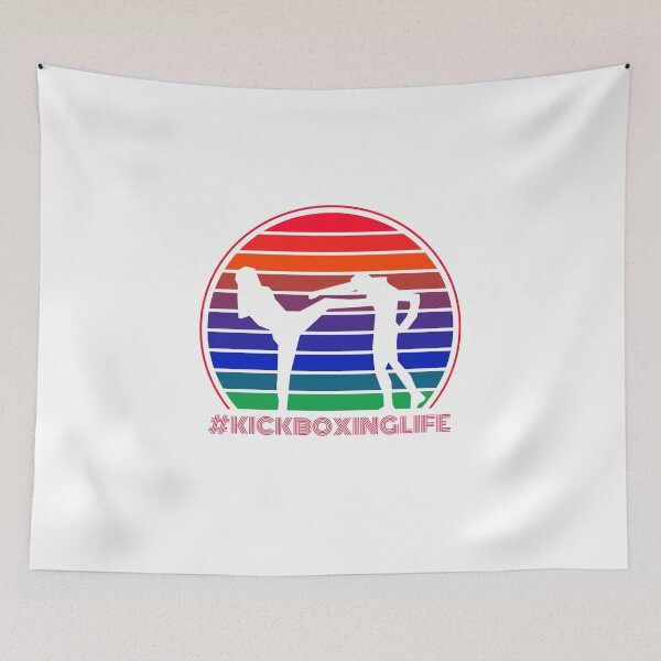 Item preview, Kickboxing | #kickboxinglife | Martial Arts Retro Style designed and sold by 9N20.