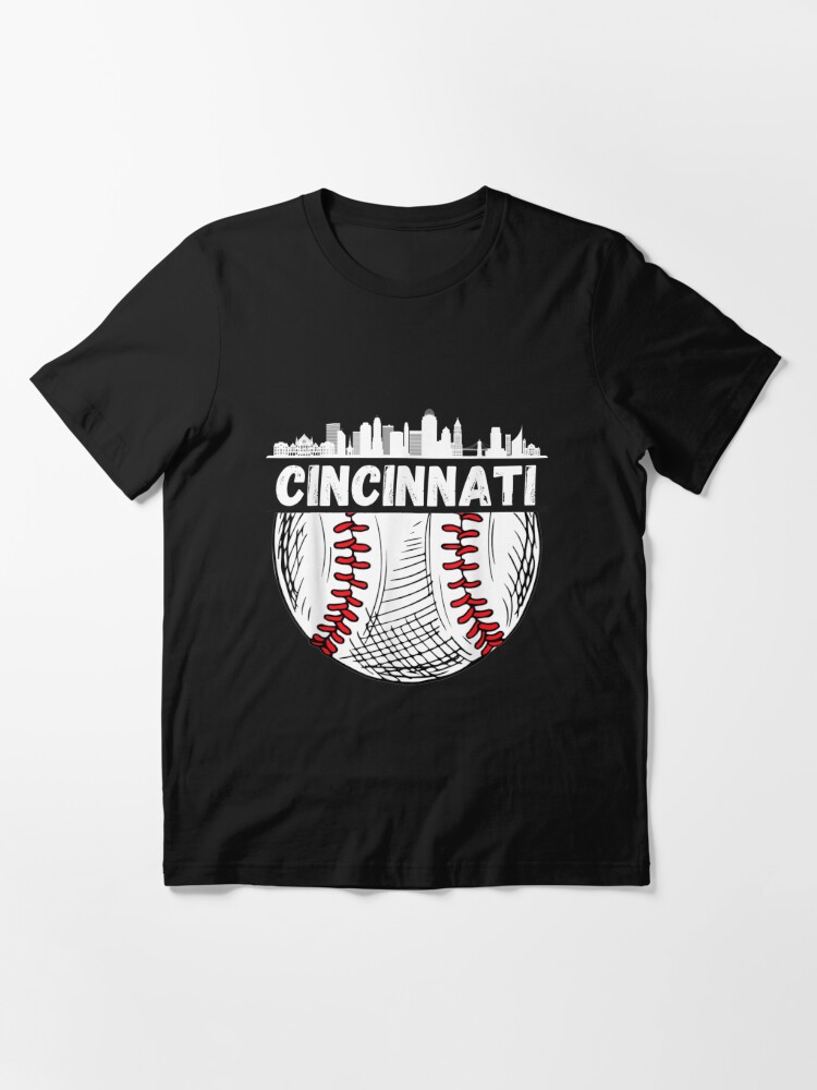 Vintage cincinnati baseball Sticker for Sale by dfxsam08