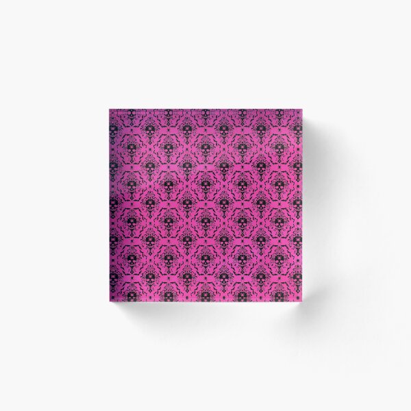 Item preview, Gothic Damask Pattern (Spider Mind Pink) designed and sold by GrimDork.