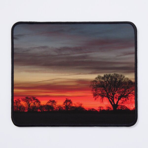 Item preview, Red Dawn Skyscape, Brightwell, Suffolk designed and sold by wiggyofipswich.