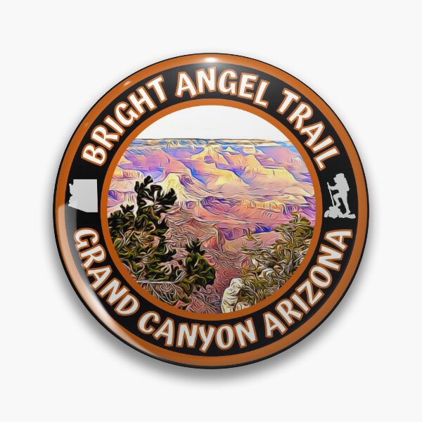 Vista previa del artículo con la obra «Bright Angel Trail Gran Cañón Arizona», diseñado y vendido por MojaveTradePost.