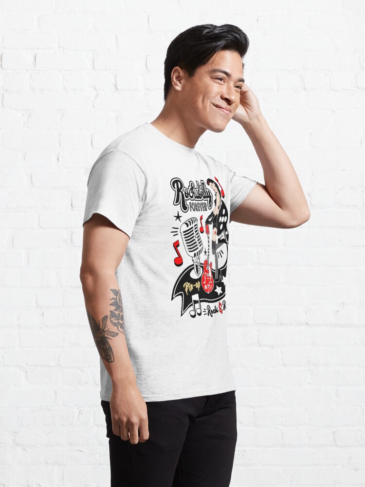 Rockabilly Rules' Men's Premium T-Shirt