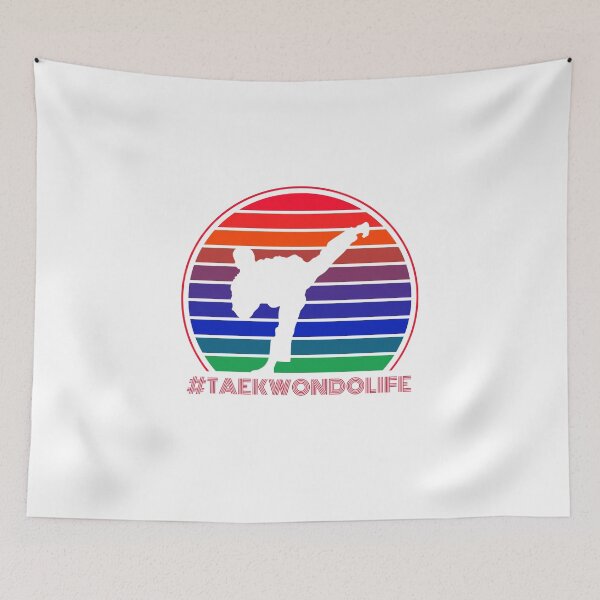 Item preview, Taekwondo Life | #taekwondolife | Martial Arts Retro Style designed and sold by 9N20.