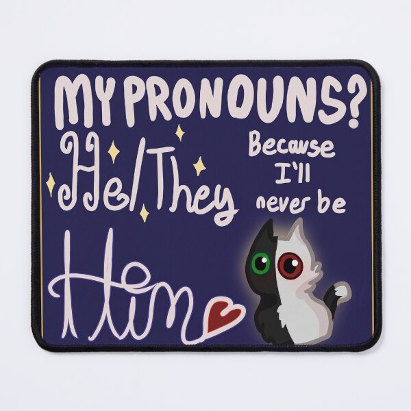 Item preview, Hey/Them Pronouns for the Coolest People designed and sold by PeacockColors01.