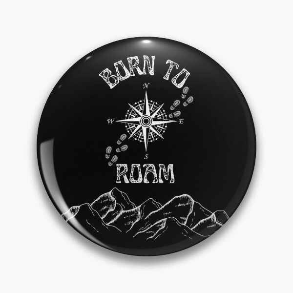 Item preview, Born To Roam - Travel Inspired Mountain Roaming designed and sold by Compass-Design.