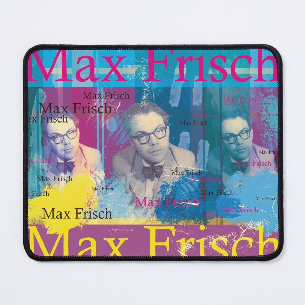 Item preview, vintage portrait, Swiss writer Max Frisch designed and sold by Mauswohn.