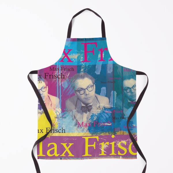 Artikelvorschau, vintage Porträt, Schweizer Schriftsteller Max Frisch entworfen und verkauft von Mauswohn.