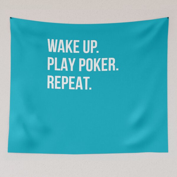 Item preview, Wake Up Play Poker Repeat T-shirt, Funny Poker Shirt, Casino Shirt, Poker Player Gift, Poker Tee Women, Gambling T-shirt designed and sold by Djikou.